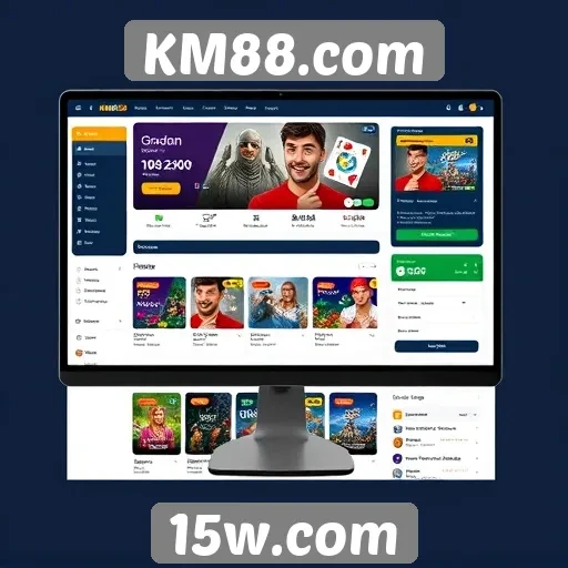 Avaliação da interface de usuário do KM88.com
